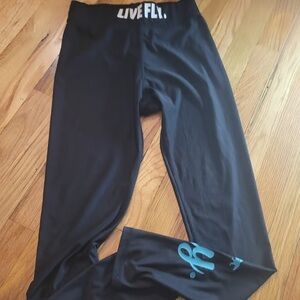 Women’s Fly Polar “Live Fly” leggings in size Medium